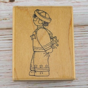 Sailor Boy Stempel - Junge Stempel - JRL Design - August Jesse - Holzstempel