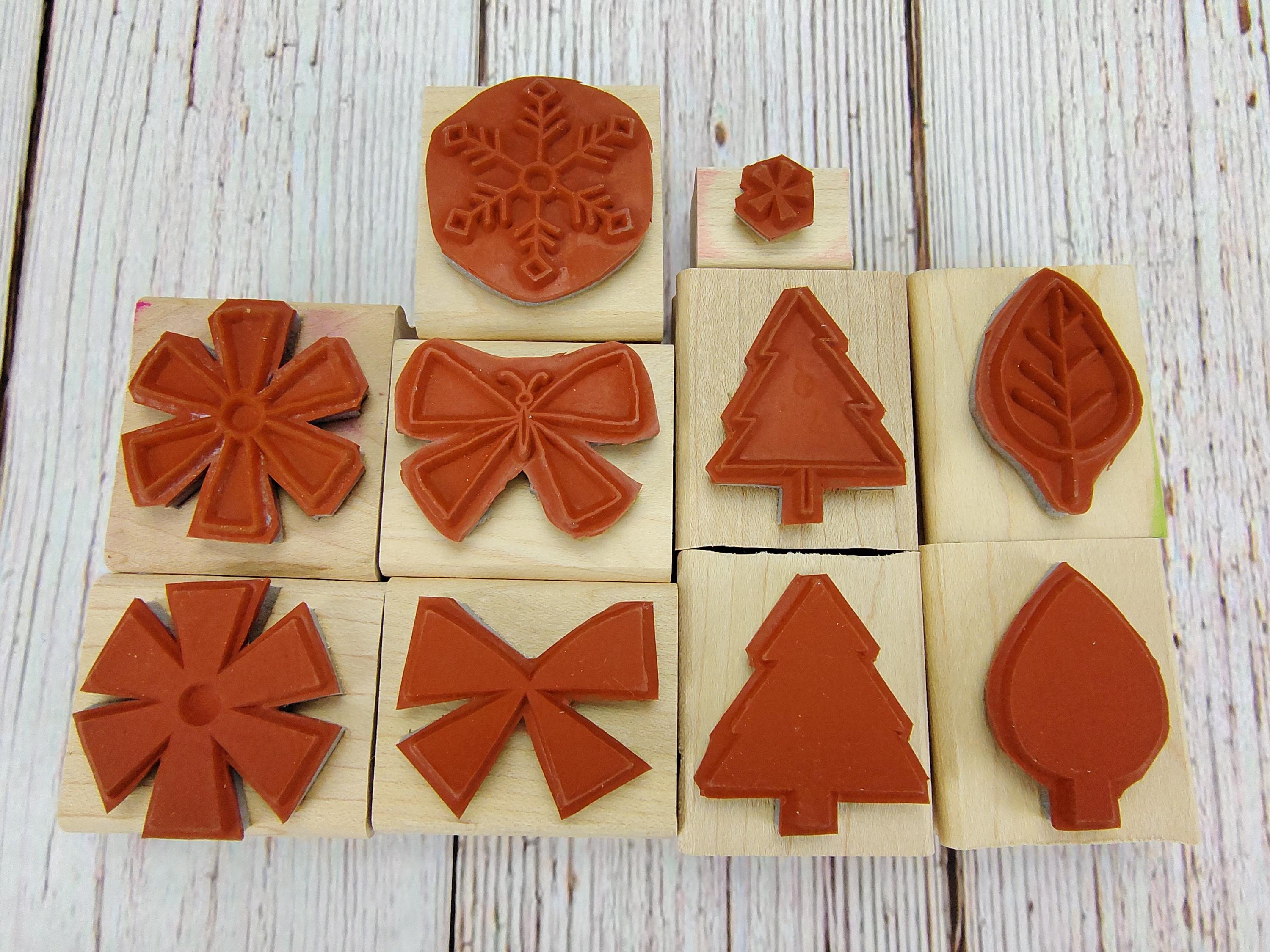 Stampin up Stamps - Shapes and Shadows - Rubber Stamp Set - Wood ...