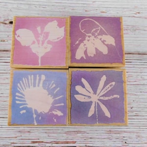 Blumen Stempel Set – Florale botanische Silhouetten - Hero Arts Pastel Petals - Holzstempel