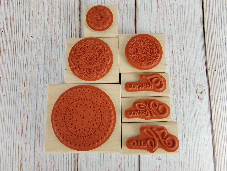 Stampin up Lacy & Lovely Rubber Stamp Set • Retired 2012–2014 Mandala ...