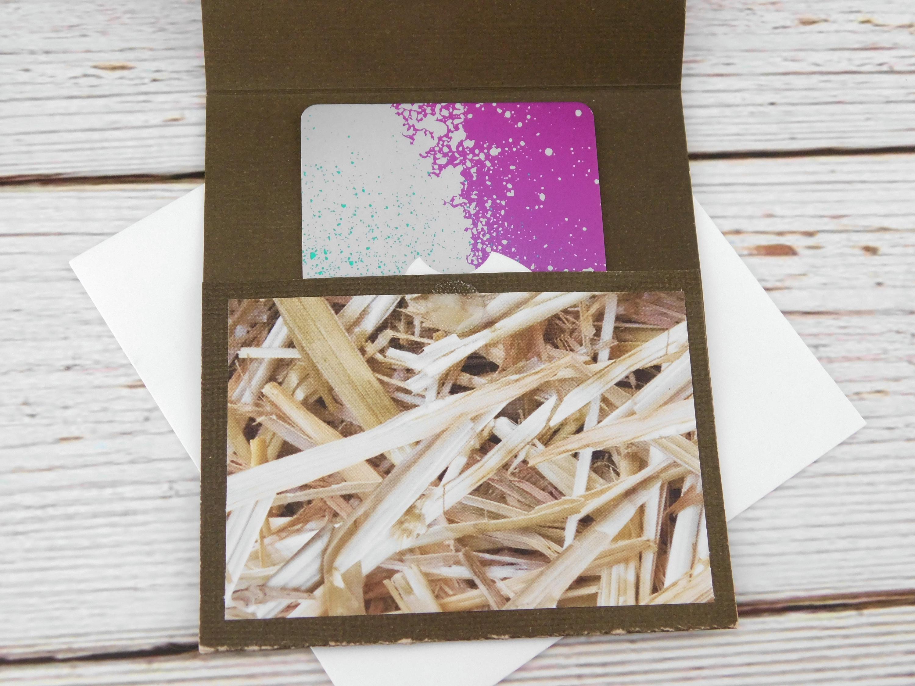 Porta tarjetas de regalo de cumpleaños rústico hecho a mano - Etsy México, image size:3000x2250