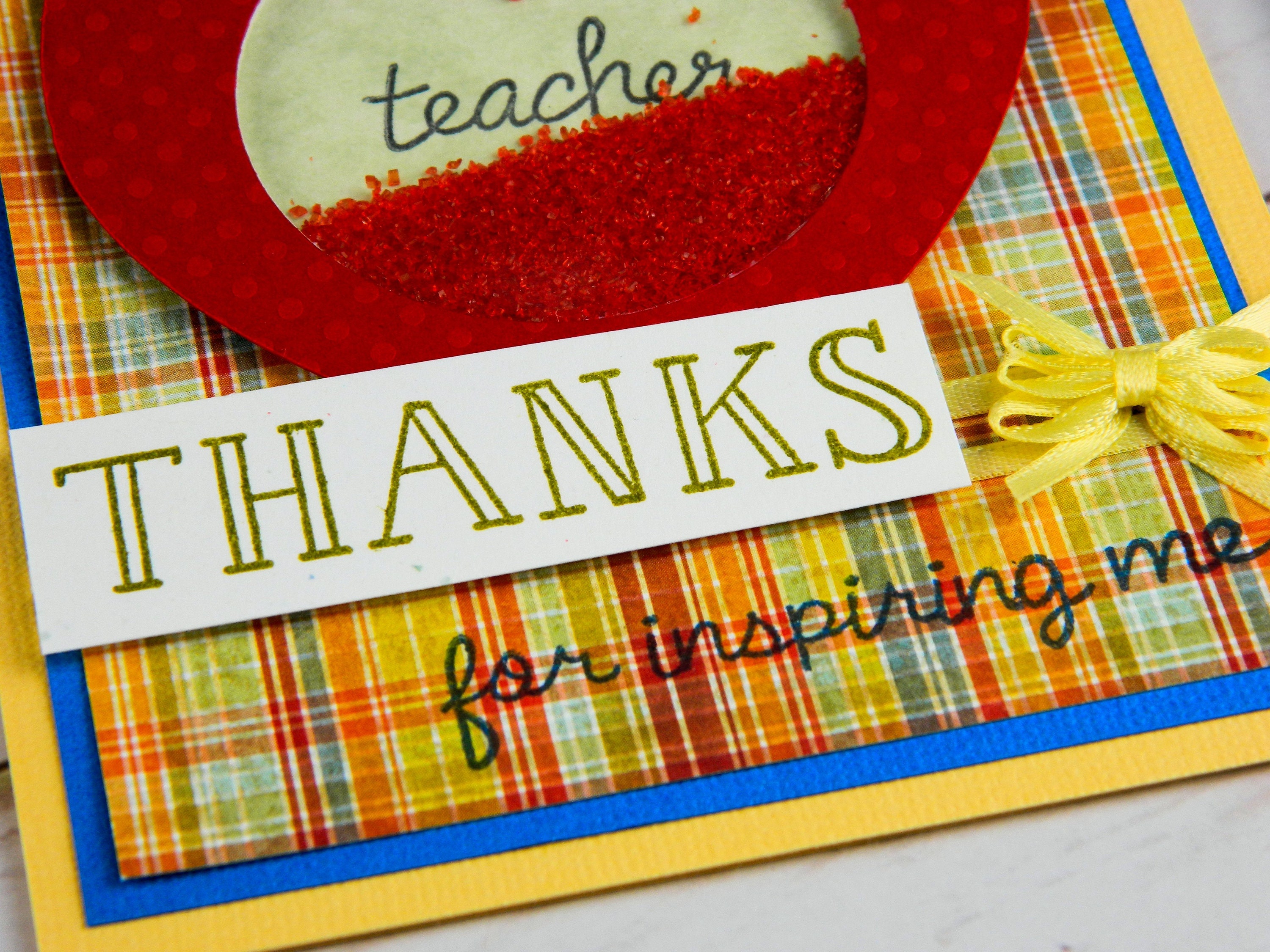 Handmade Teachers Day Greeting Cards