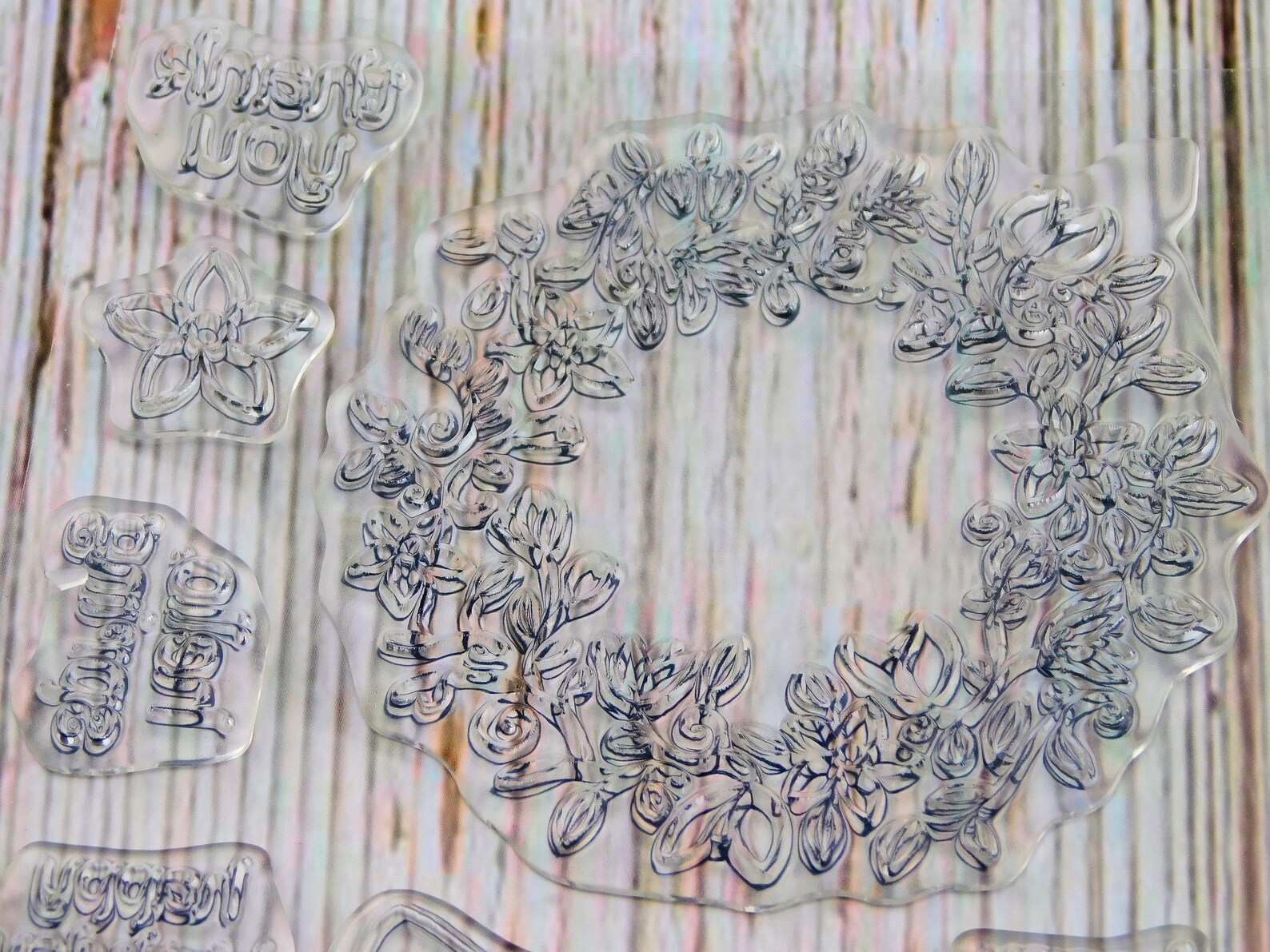 Stampin up Stamps Circle of Spring Clear Cling Stamp Set - Etsy