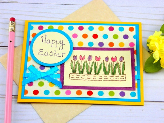 happy easter card Carte joyeuses pâques carte de voeux de pâques carte de pâques et enveloppe oeuf de pâques 