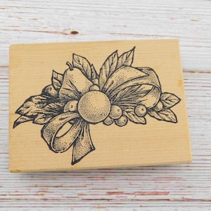 Pieczątka Fruit Swag - Too Much Fun Rubber Stamps - Pieczątka z drewna