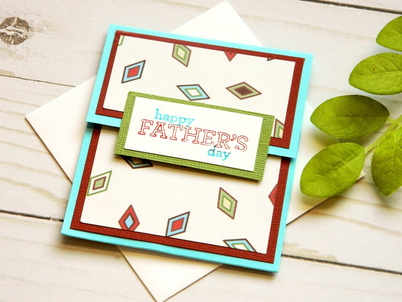 Fathers Day Gift Card Holder Happy Father's Day Gift Etsy