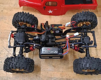 Furitek FX118 1/18 Scale Electronics Relocation Mounts for Low Center of Gravity