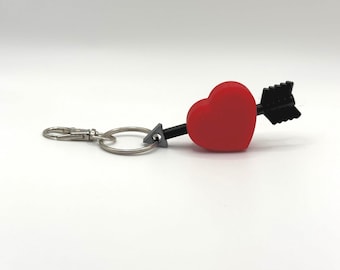 Shot Through the Heart Keychain