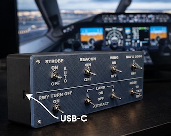 A320 External Lights Panel