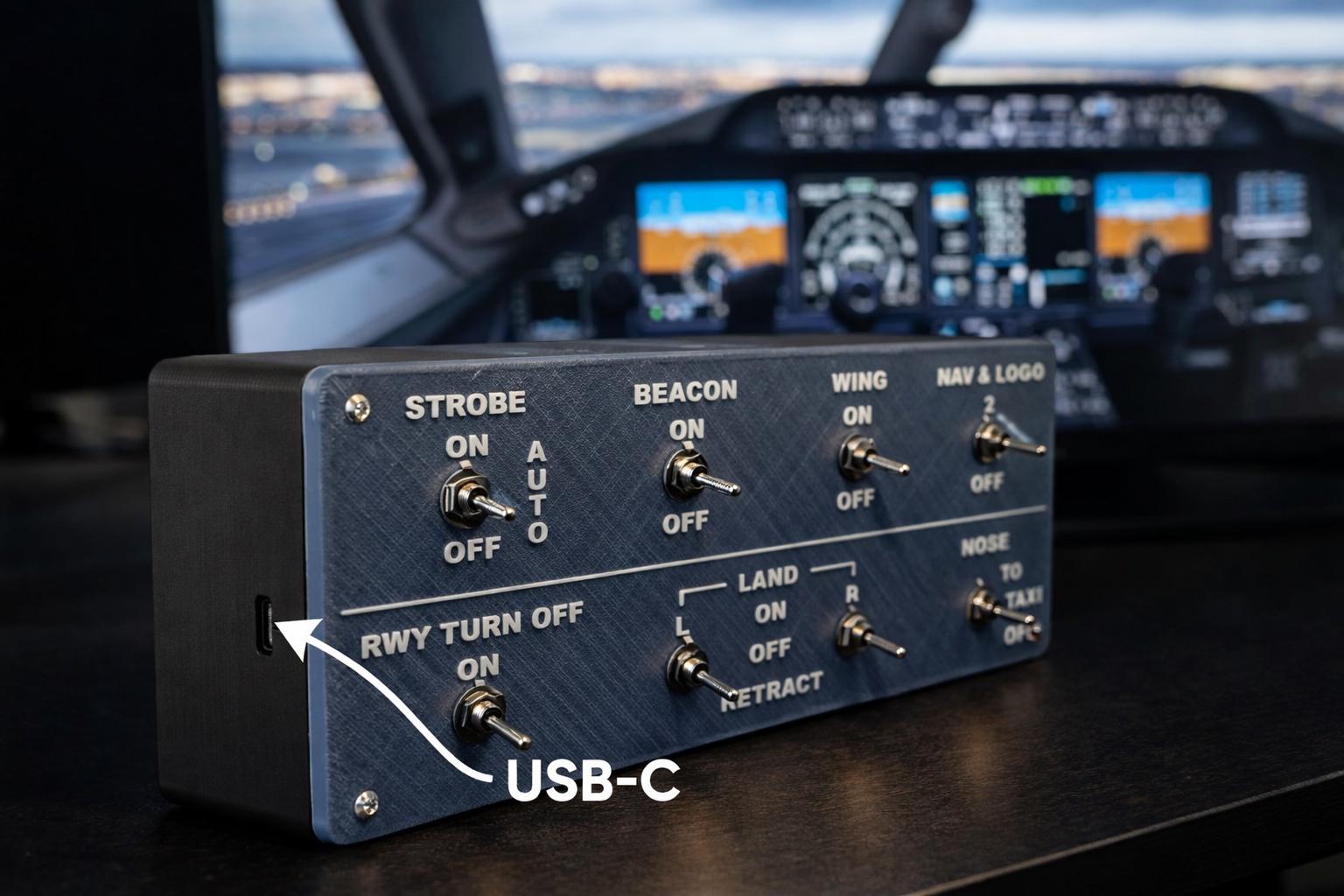 フライトシミュレーター　コントロール Flight Simulator Controller Guide for Microsoft Flight Simulator