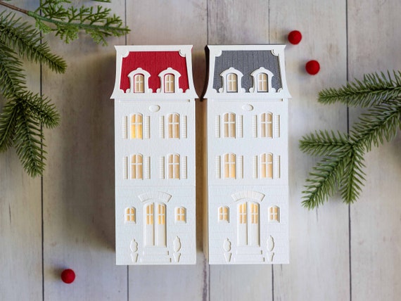 Charming Paris Paper Lantern - unique, handmade French holiday decor