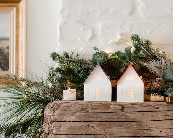 DIY Nordic Christmas Village