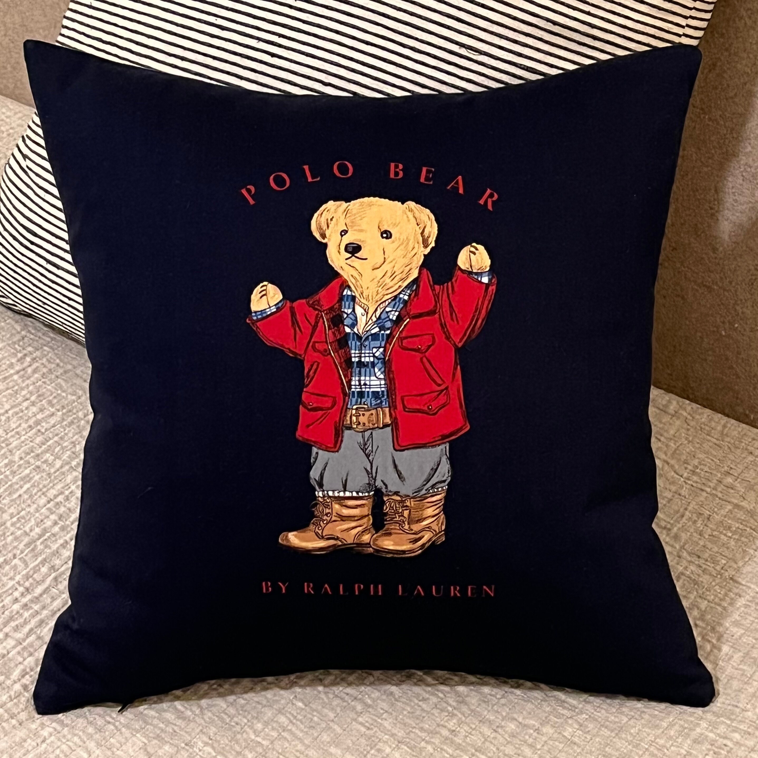 Polo bear pillow cheap