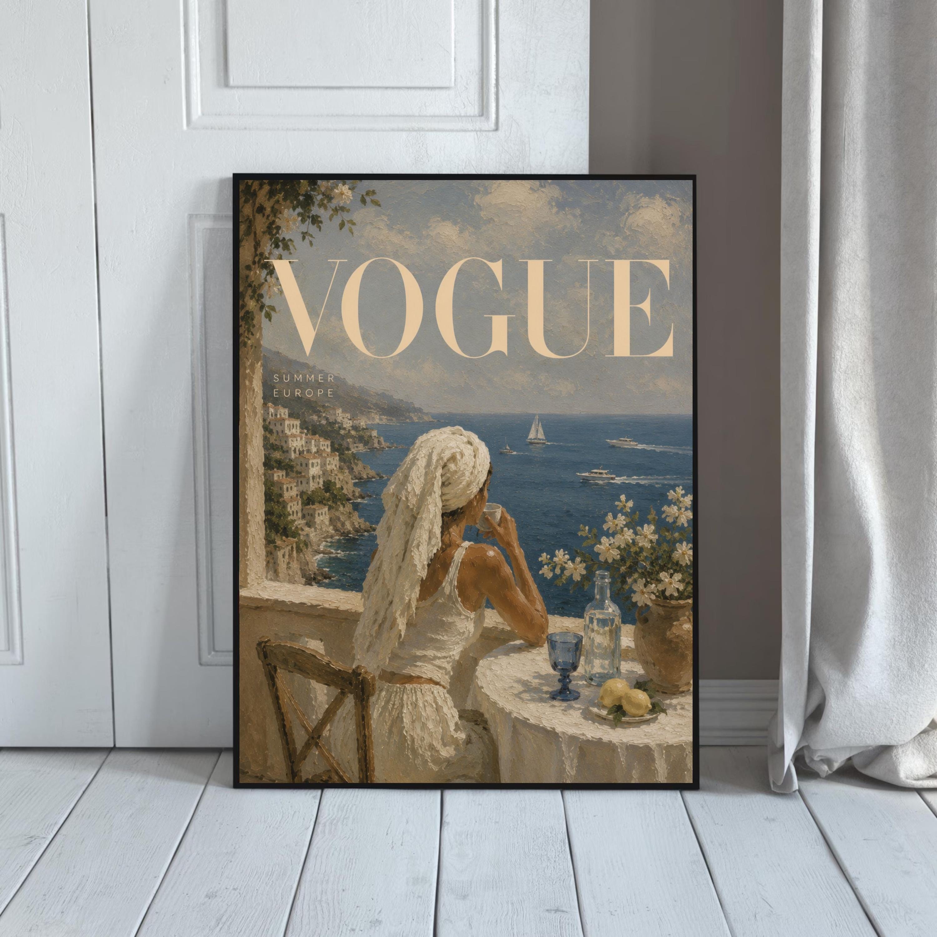 Vogue Wall Print - Etsy