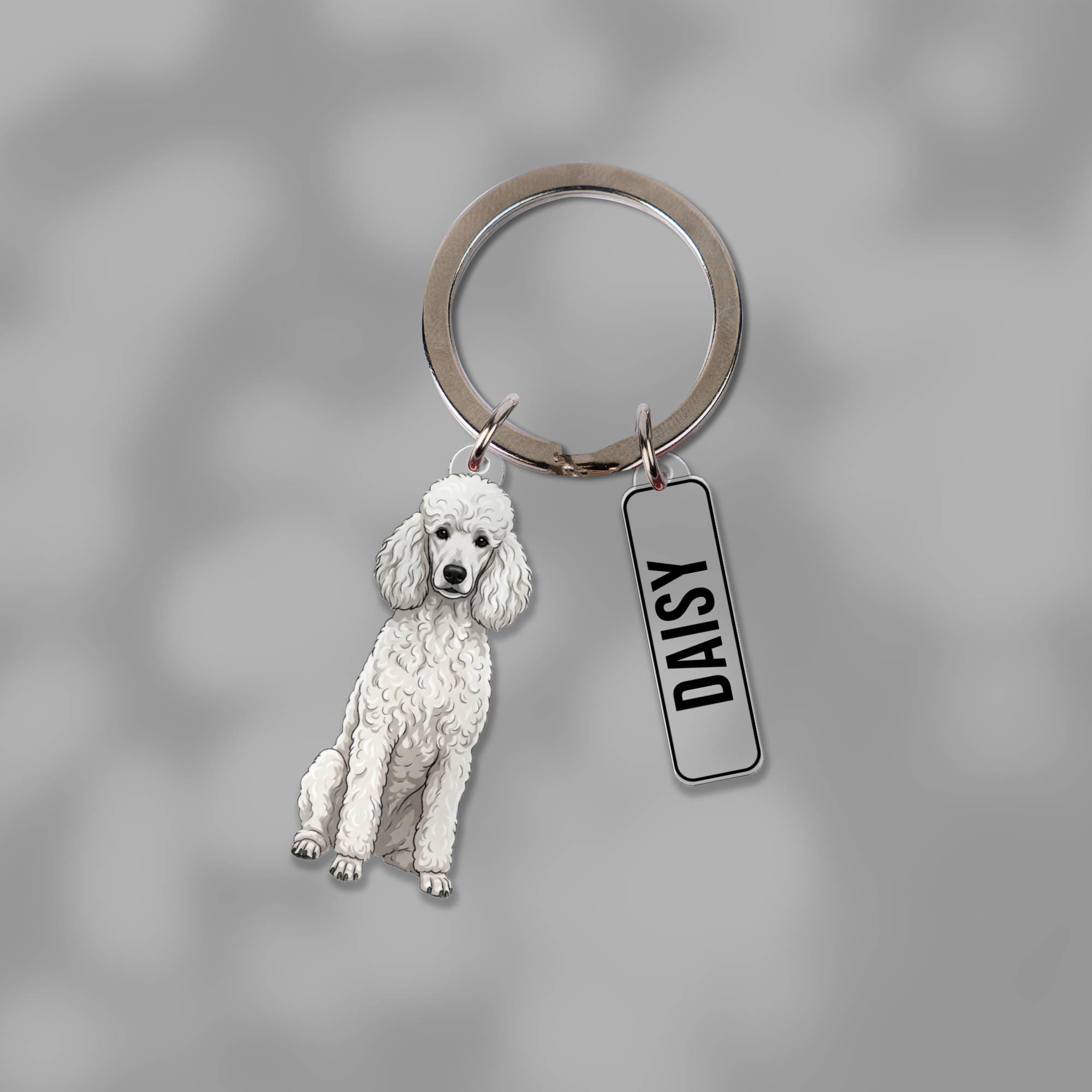 Poodle key chain - Etsy 日本