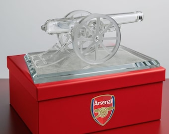 Arsenal Glass Cannon Statue