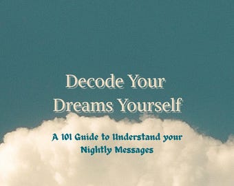 Guía de interpretación de sueños: Entiende tus mensajes nocturnos (Libro de ejercicios espirituales imprimible)