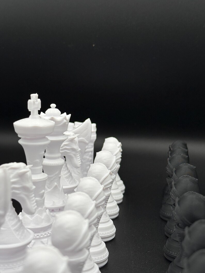 Hex Chess Pieces- Royals Edition - Etsy
