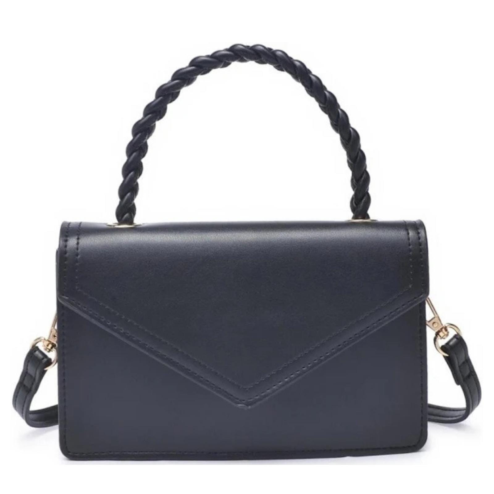 Urban Expressions Black Leather Sling Crossbody Bag with Gold Zippers Urban Expressions Sling Crossbody Bags for Women | Mercari main image 2