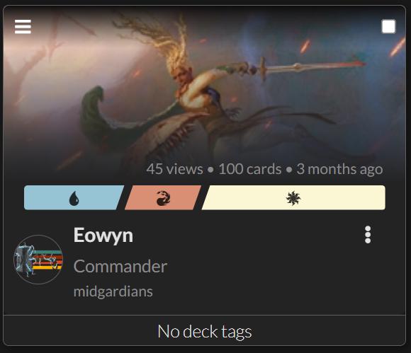 Mtg Eowyn Proxy - Etsy