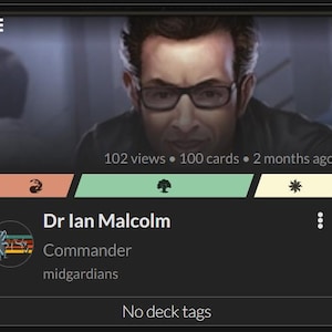 Ian Malcolm Card Sleeves - Etsy Ian Malcolm Card Sleeves - Etsy