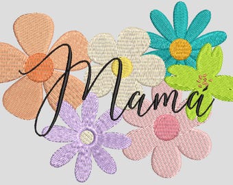 Mother's Day - Pack 1 - 5 embroidery designs