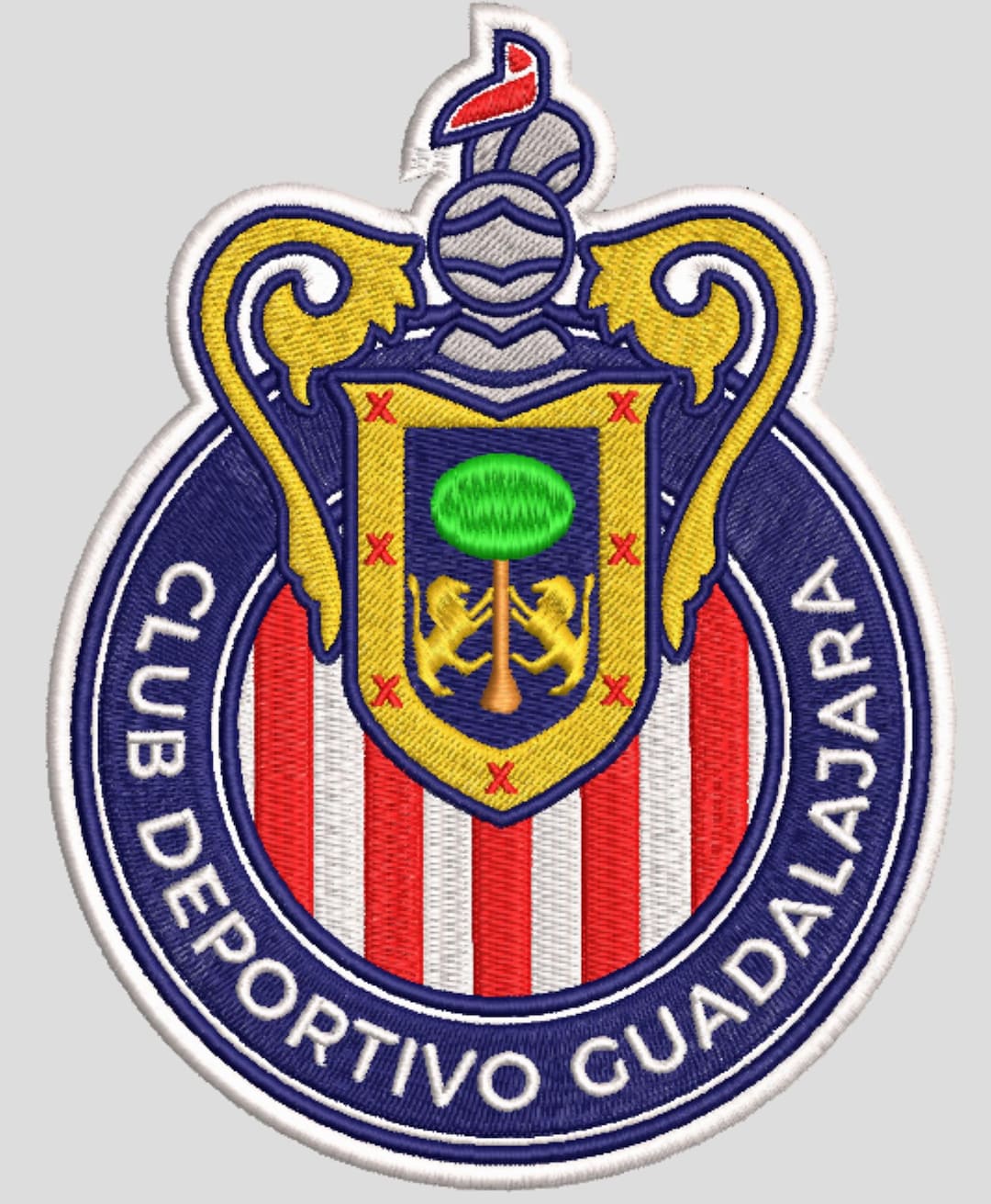 Embroidery Design For The Chivas De Guadalajara Crest 3 Sizes Etsy embroidery-design-for-the-chivas-de-guadalajara-crest-3-sizes-etsy