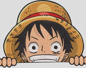 Embroidery design - Luffy - 3 different sizes