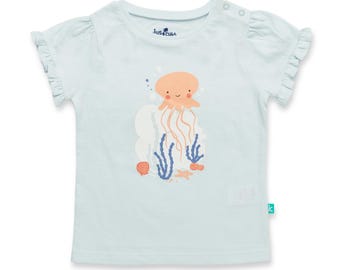BlushNest Organic Cotton Sleeve Top Set for Girls – Soft, Breathable Toddler Outfit, Eco-Friendly & Comfortable