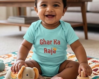 Body per neonato Ghar Ka Raja / tutina per neonato Desi