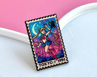 Broche de esmalte com o selo de Tóquio 1994