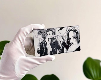 Estética soft grunge da Nana Slim, capa de cigarro estilo anime.