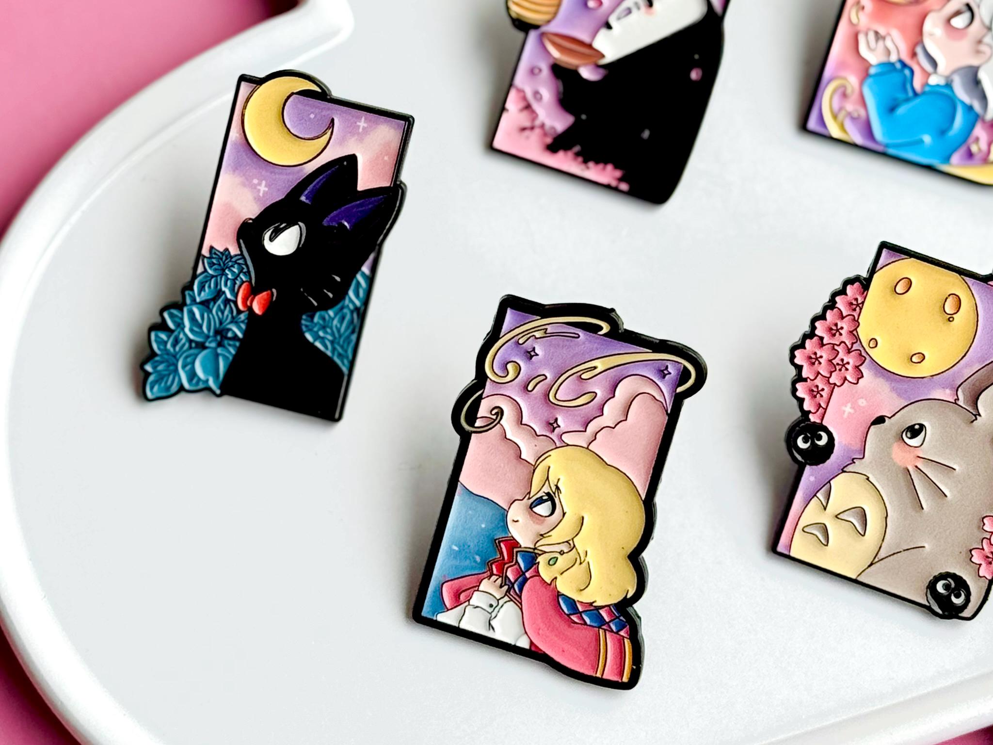 Anime Characters Matching Pins - Etsy