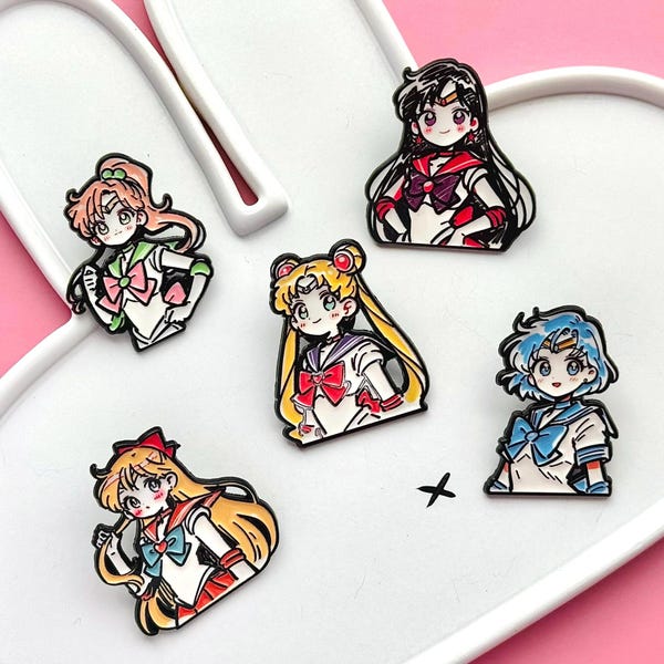 Celestial Guardians anime manga matching pins