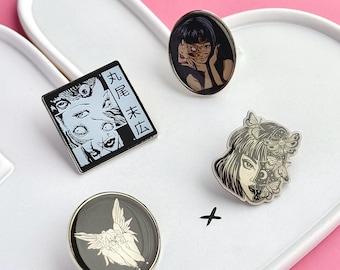 Japanese horror manga Tomie pins