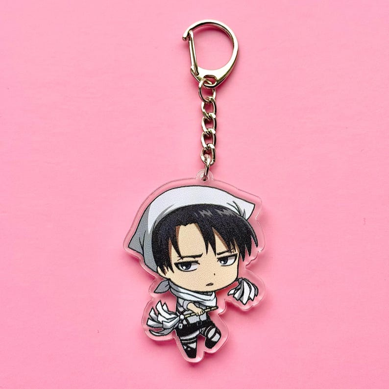 Anime Character Keychain - Etsy