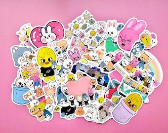 K-pop animals stickers set of 10