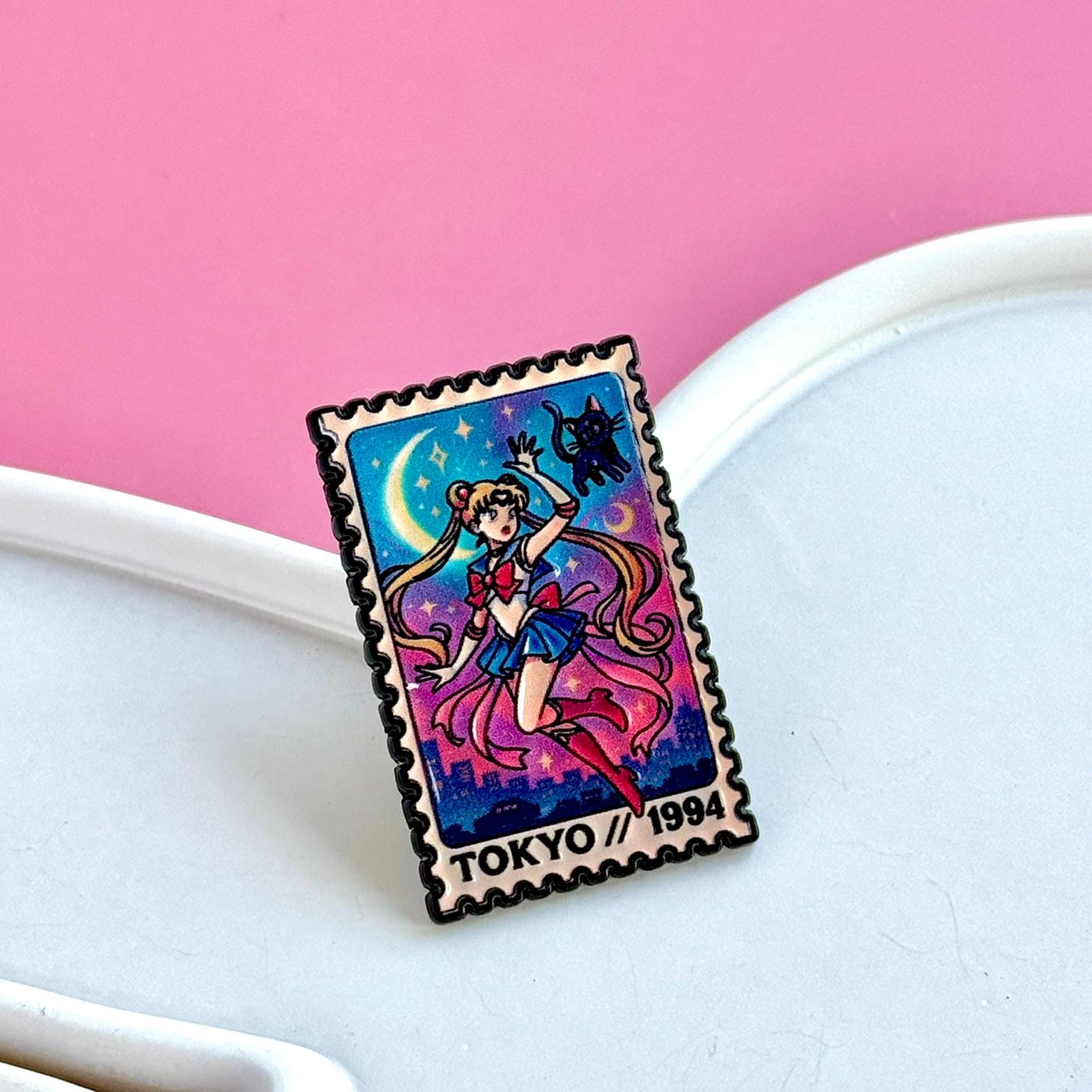 Sailor Moon Enamel Pin - Etsy display picture 1