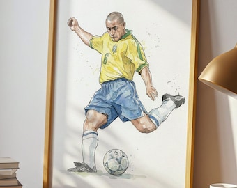 Zico Brazil Art Print - Etsy