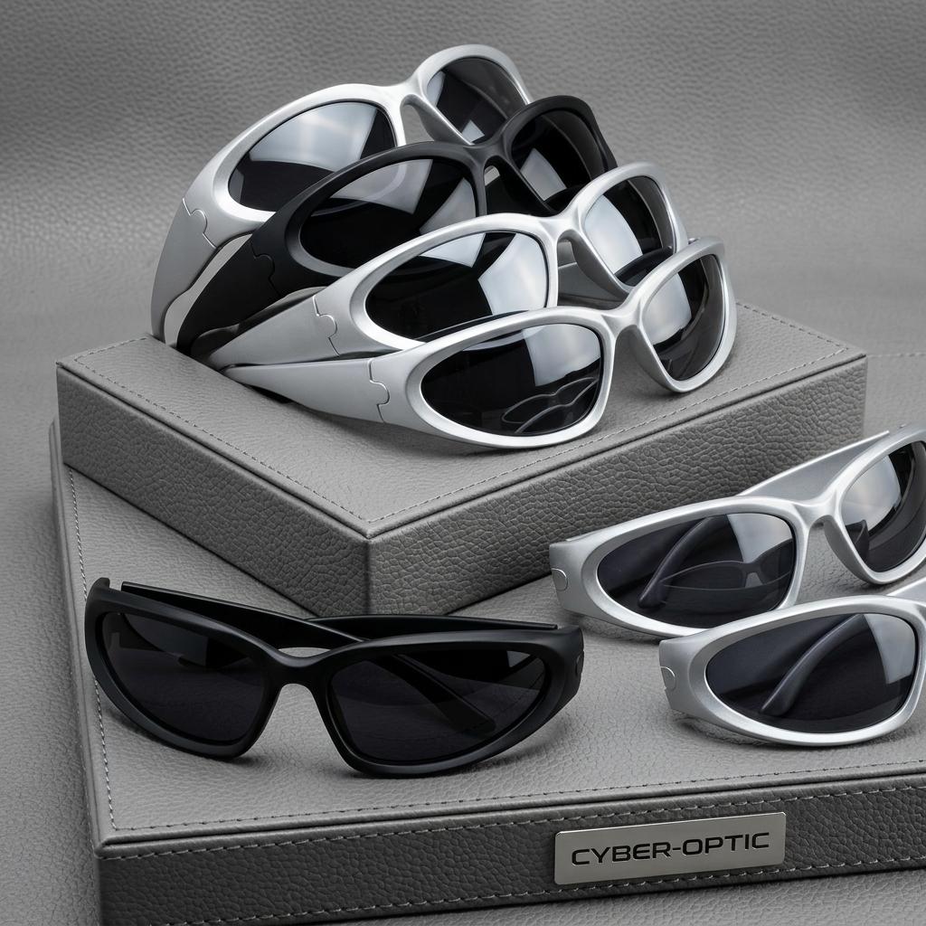 Y2k Cyber Glasses - Etsy