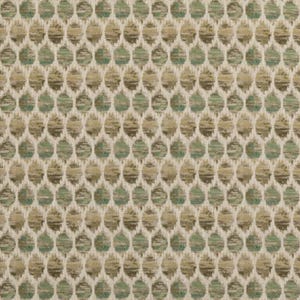 GP & J Baker Honeycomb Pillow Cover – Textured Green Woven Cushion – Designer Throw Pillow image 6