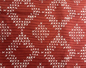 Sister Parish Pocantico Stoff - Scheunenrot - 3800 71 - 2.25 Yards | Designer Polsterung