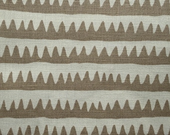 Schumacher Corfu Stripe – Sand – 0.75 Yard | Linen Blend Upholstery