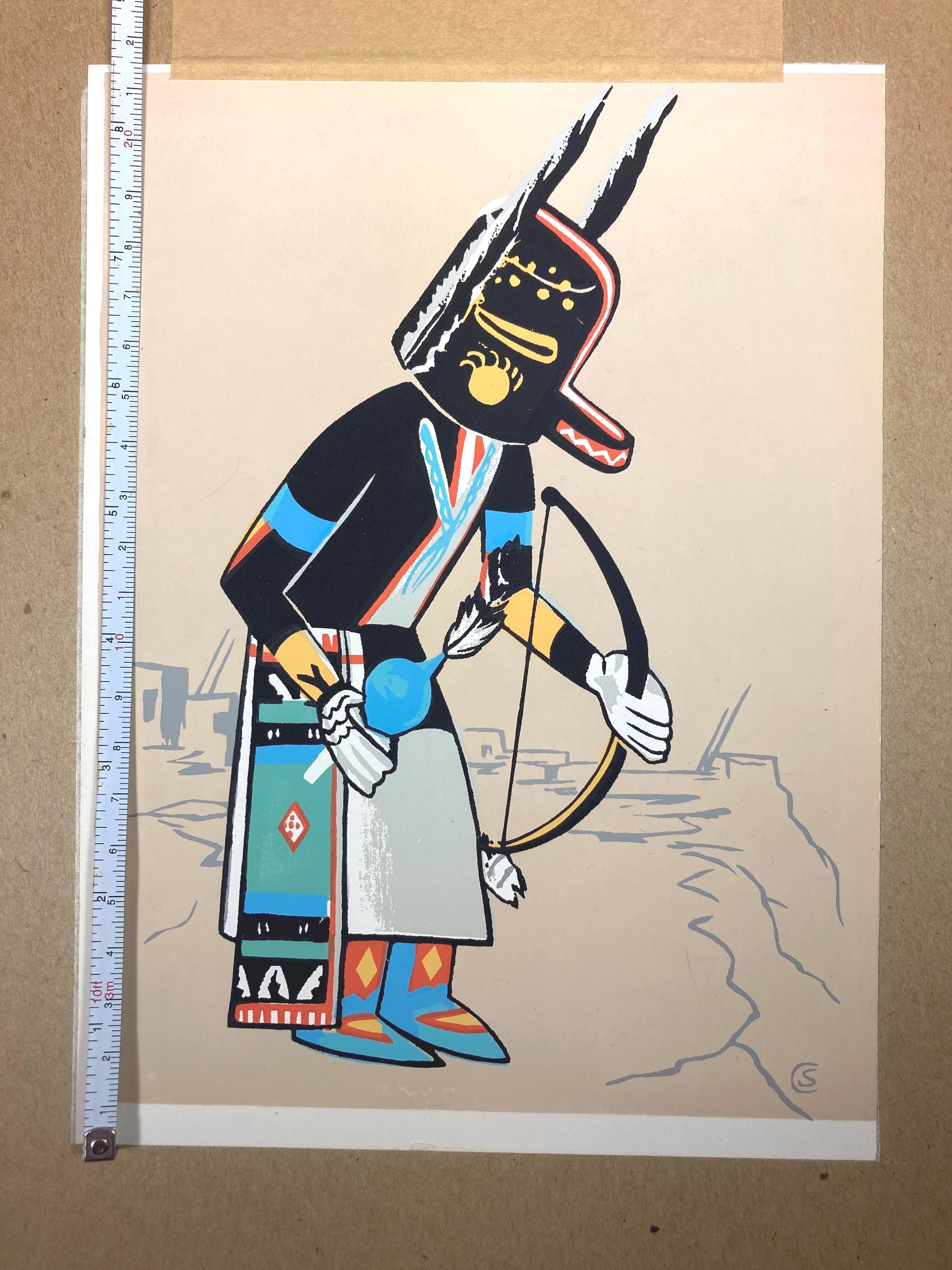 Badger Kachina - Etsy