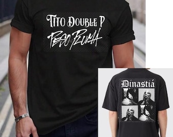 Peso Pluma y Tito Doble P Shirt, Dinastia Mexican Corridos Shirt, Mexican Corridos Concert Merch, Limited Edition