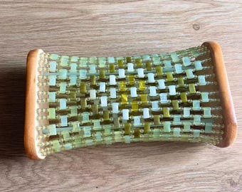 Handcrafted Natural Jade Stone Pillow for Neck & Shoulder Comfort | Meditation Support Tool