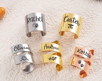 Lector de estetoscopio de acero inoxidable, colgante con grabado personalizado, diseñado para profesionales de la salud.