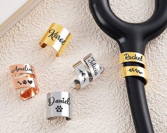 Gepersonaliseerde stethoscoop-ID-bedel, gegraveerd roestvrijstalen naamplaatje, cadeau verpleegster