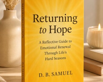 Returning to Hope | Emotional Healing Journal | Self Reflection Guide for Women | Digital Wellness Workbook PDF