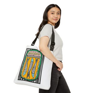 Sardine Tote Bag, Colorful Sardine Tin, Fisherman Aesthetic, Grocery Bag, Reusable Grocery Bag, Fish Tote Bag, Nautical Tote, Fish Bag